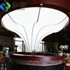 dimmable light box rectangle irregular fireproof lightweight decorative artistic pvc 3d skylight ceiling panel