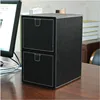 Custom Leather CD DVD Storage Box Set Packaging with Good Quality