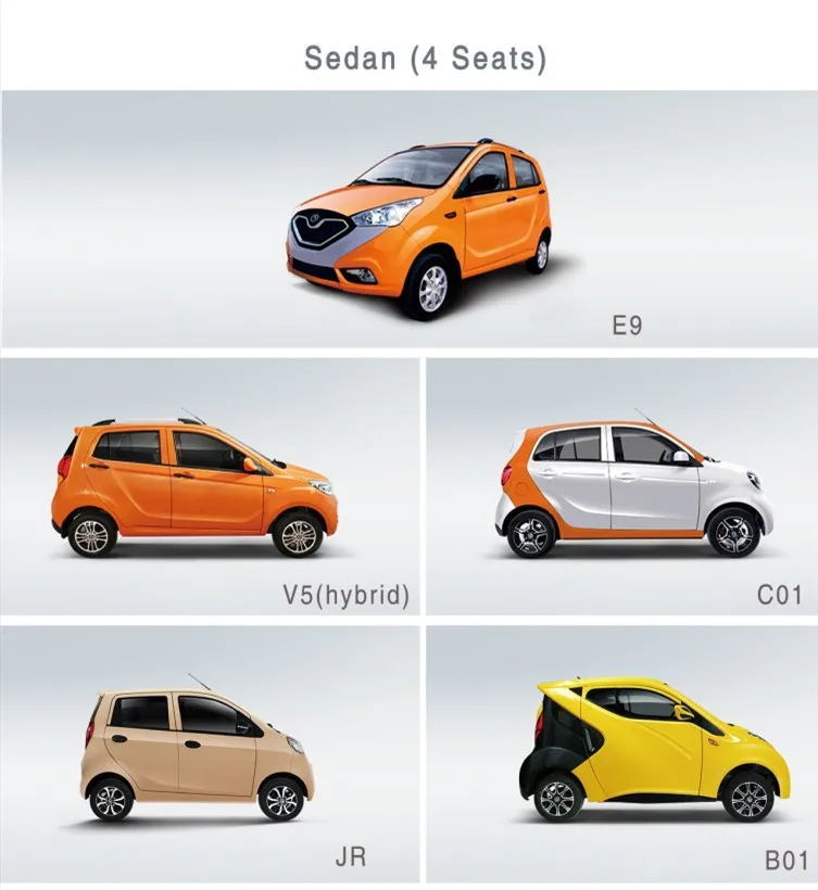 4 seats electric vehicle with air condition electric bike electric automobile