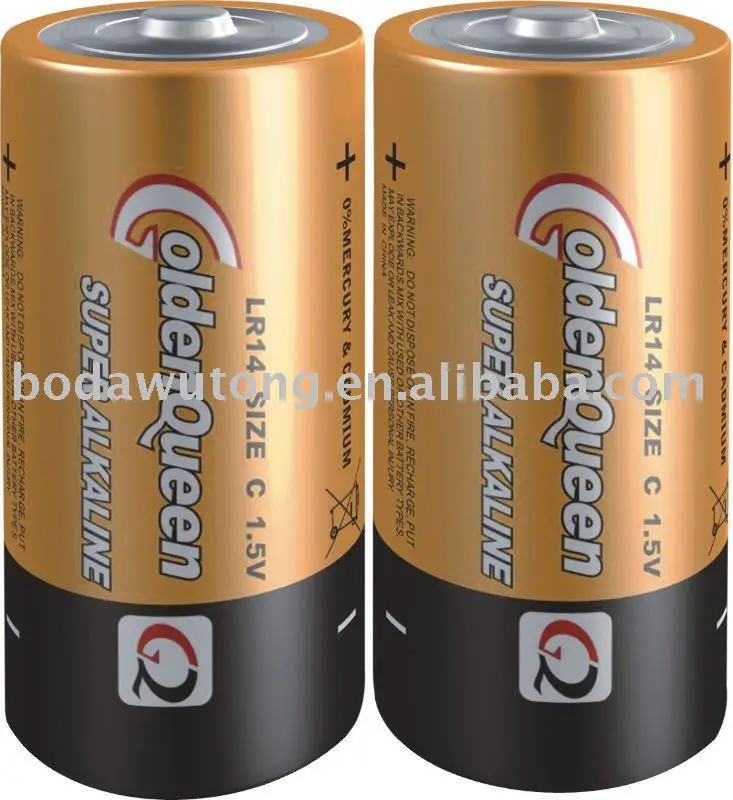 
LR14 alkaline battery,C size battery 