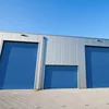 Custom automatic remote buttons internal roller shutter door with fire control