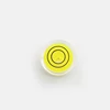High precision plastic green color round bubble level vial