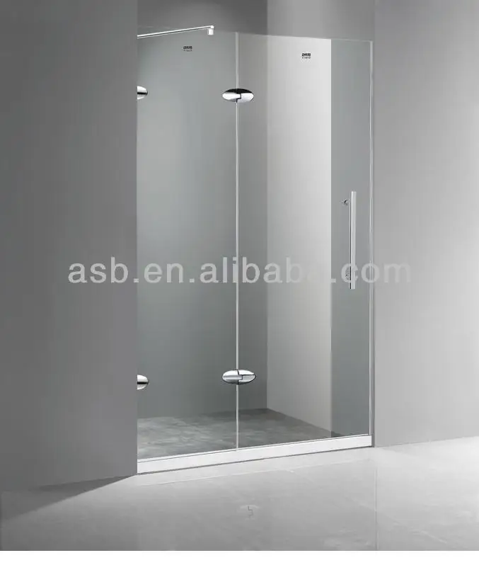 For Low Ceilings 10mm Tempered Glass Shower Enclosure Push Door Buy