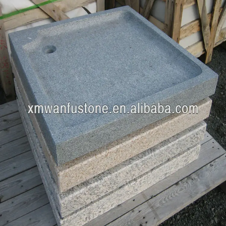 Custom Size Solid Stone Resin Shower Trays Shower Base Buy Solid