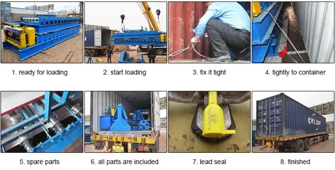 PLC Controlled Automatic Trapezoid Metal Roof IBR Sheet Roll Forming Machine for Sales