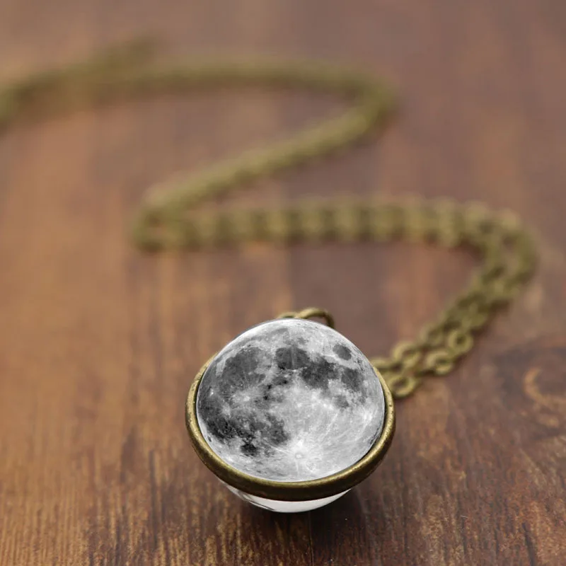 moon ball necklace