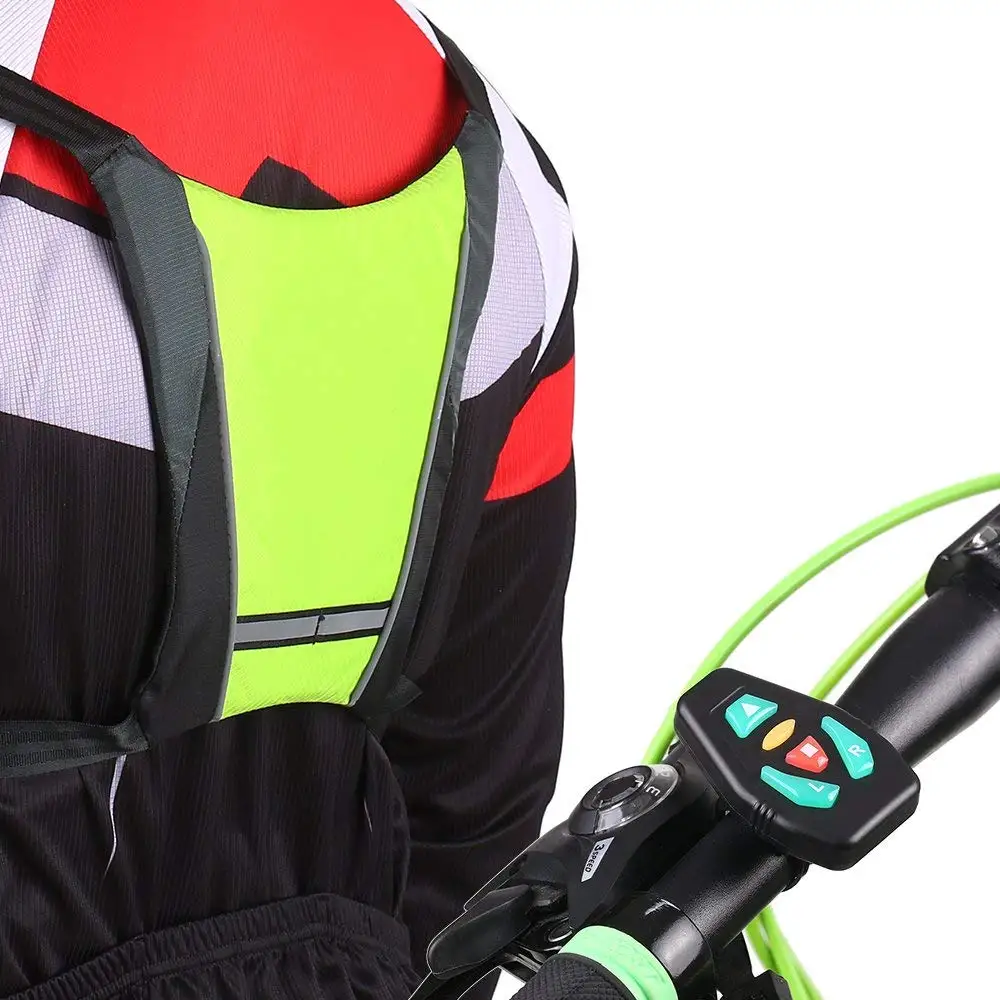 led cycling backpack