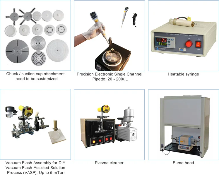 spin coater machine with vacuum pump