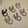Latest fashion scorpion patch many color choices embroidery animal patch for garment accessory