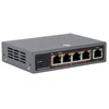 High quality oem network switch with 4ports, Unmanaged Desktop Switch with power adapter, shenzhen poe switch