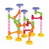 58Pcs Happy Rolling Scroll Bead Block Intelligence Toys Track Building Blocks
