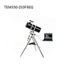 TEM350-203F8EQ 0.35MP USB digital equatorial Newtonian reflective telescope