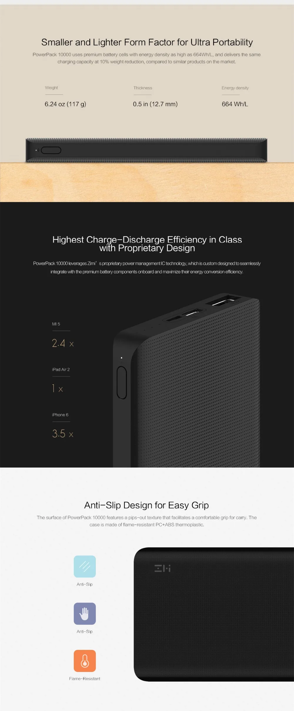 Zmi powerbank 10000mah