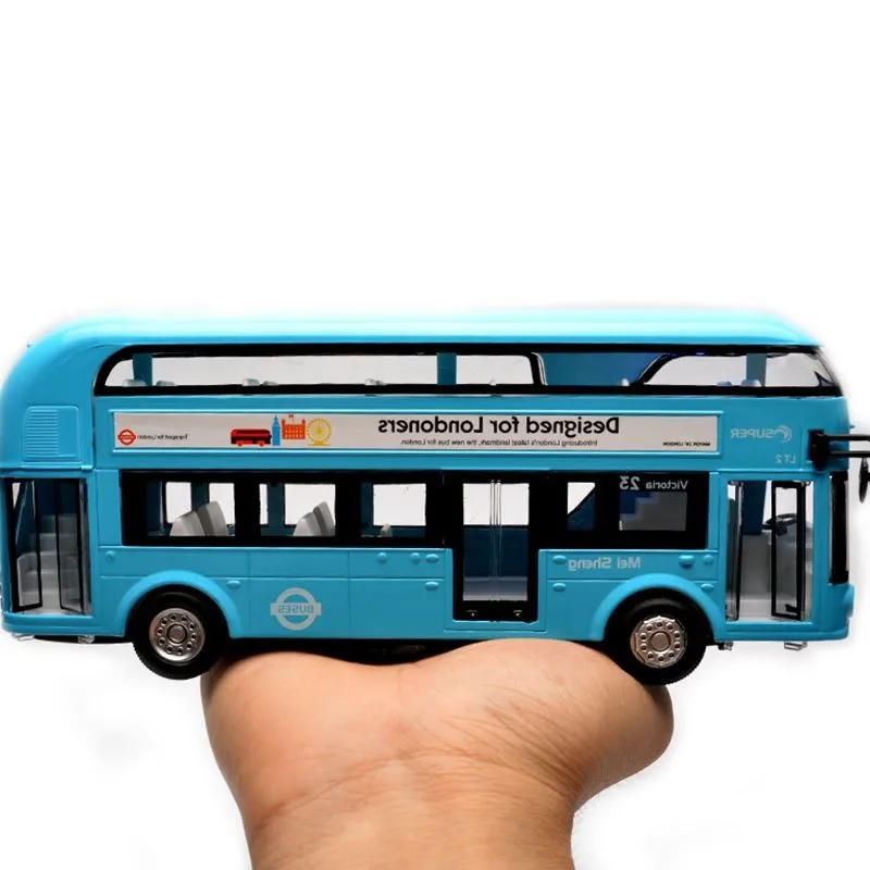 187 Die Cast Double Decker Bus For Sale Scale Model Toy Bus 2017 New