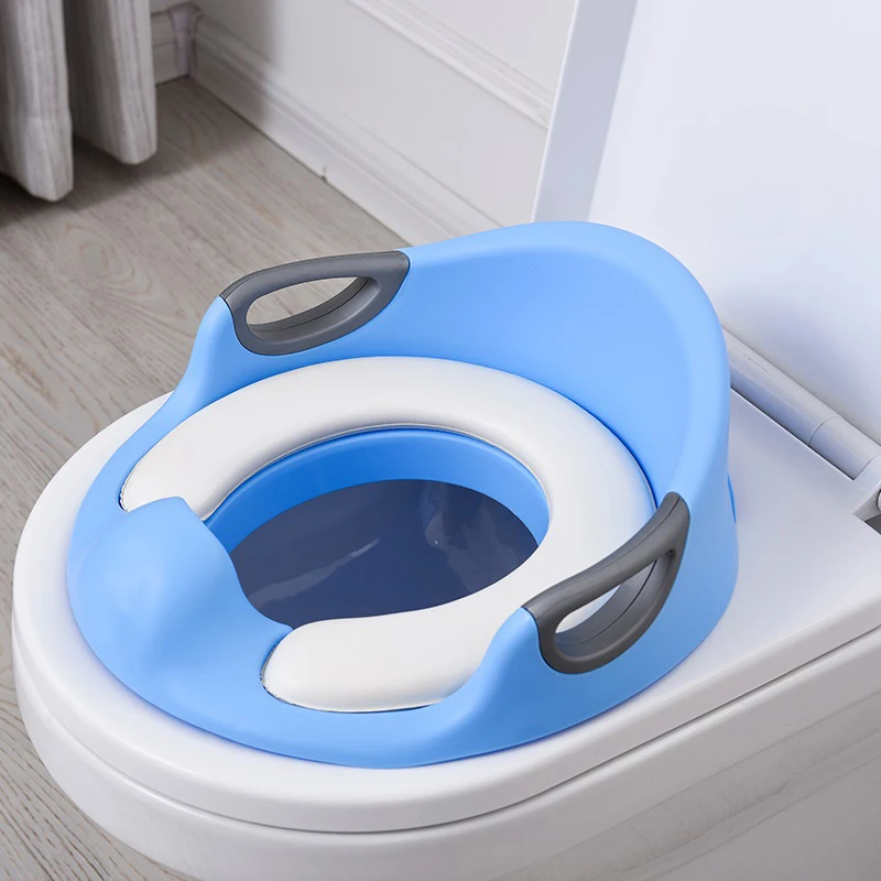 Portable Babies Potty Toilet Training Cushion Child Seat With Handles