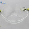 Clear Hot Sale Apple Shape Crystal Glass Soup Candy Salad Bowl