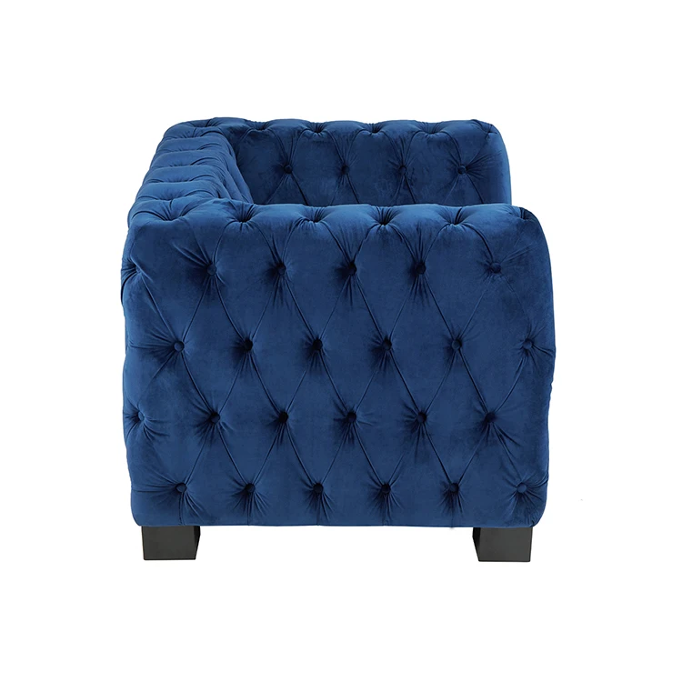 Most popular deep comfy sofas normal set blue sofa