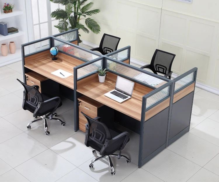 Factory Price 6 Seater Office Desk Workstation Cubicles Office