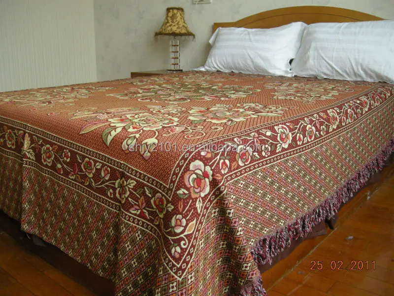 For Iraq Market Thick Thread Cotton Blanket,Jacquard Blanket,Bed Sheet