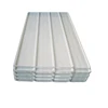 single green corrugated steel sheet roof