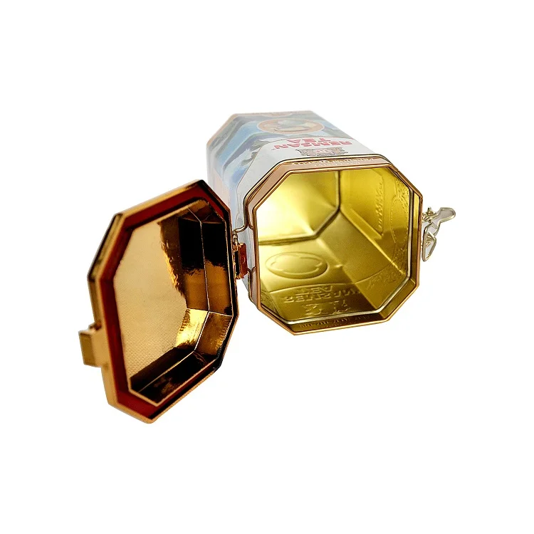 Tin Box Lockable Small Storage Box Cosmetics Jewelry Desktop Iron With Lock Case Sundries Box