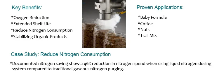 Cryostech Food Grade Liquid Nitrogen Doser Wholesale Cheap