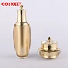 30g 50g Free Sample Gloss Gold Luxury Cosmetic Empty Acrylic Jar for Cream, 15g Crown Shape Cream Fancy Cosmetic Jar