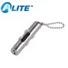 Mini Torch Free Brand Logo Double LED Laser And UV LED Keychain Flashlight