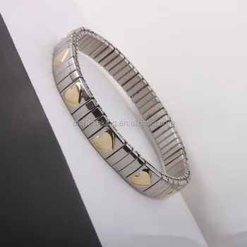 Vintage Style 9 Carat Gold Curb Link Chain Bracelet With Heart