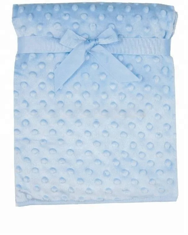 
Super soft minky dot baby blankets/swaddle 