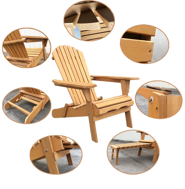 Bahçe Eğlence Adirondack Sandalye Katlama Tarzında Buy