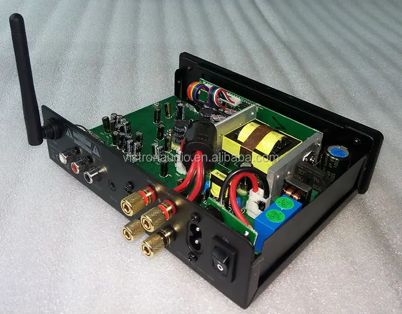 2.1 Channel Stereo Amplifier with 50W RMS and 200W Max Output HiFi Receiver for Home Audio