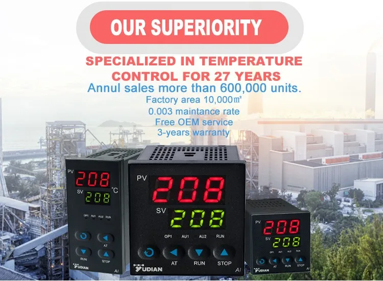 Yudian Differential Refrigerator Bakery Oven Temperature Controller