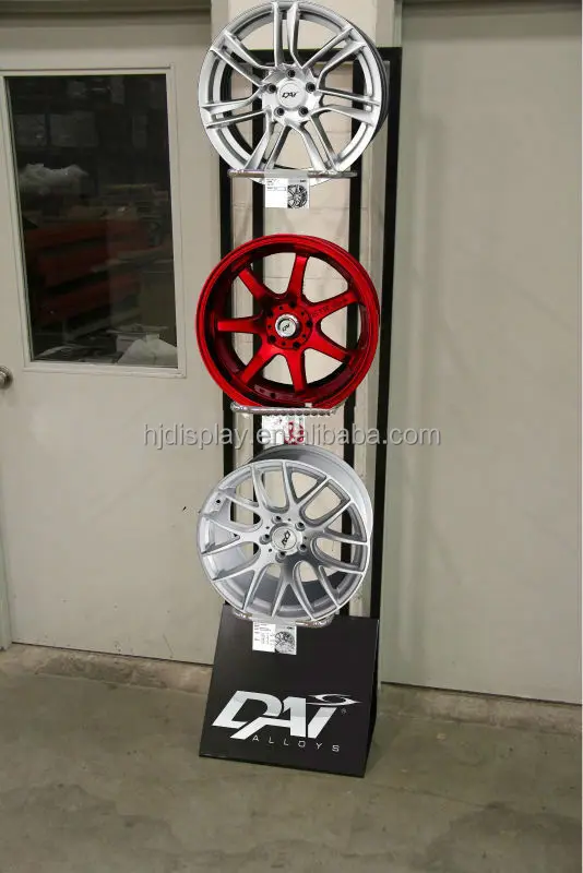 Metal Supermarket Car Tyre Display Stand Metal Supermarket Car Tyre Display Stand