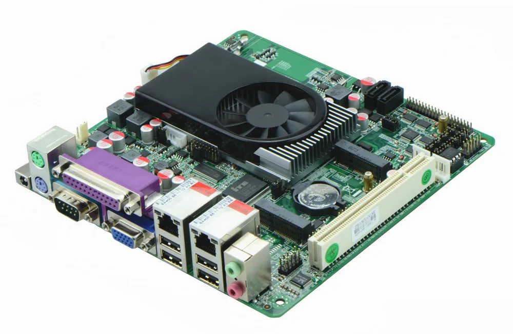 1.86ghz Dual Core Embedded Mini Itx Motherboard With Pci,Mini Pcie Slot