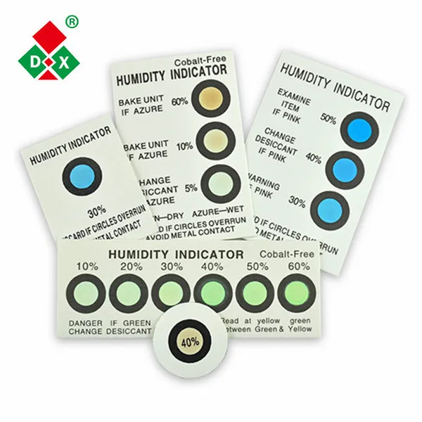 Cobalt Free Humidity Indicator Card For Indicating Moisture - Buy Hic ...