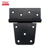 Black Tee Hinges Heavy Duty Shed Gate Door Strap T Hinge Pair Small Large