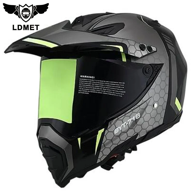Wholesale Abs Double Visor Helmet Dot Ece Motorcycle Helmet - Buy Motorcycle Helmet,Abs
