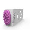 galvanized soundproof clip for concrete and light weight wood frame floor/ceiling assemblies