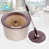 certificated IDEA awarded light and convenient Innovative no basket single bucket plate foldable wet & dry magic spin floor mop