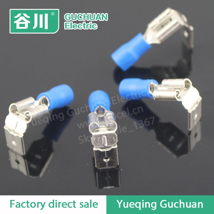 Insulated Piggyback Quick Disconnect Terminals,6.3 Mm Female Spade