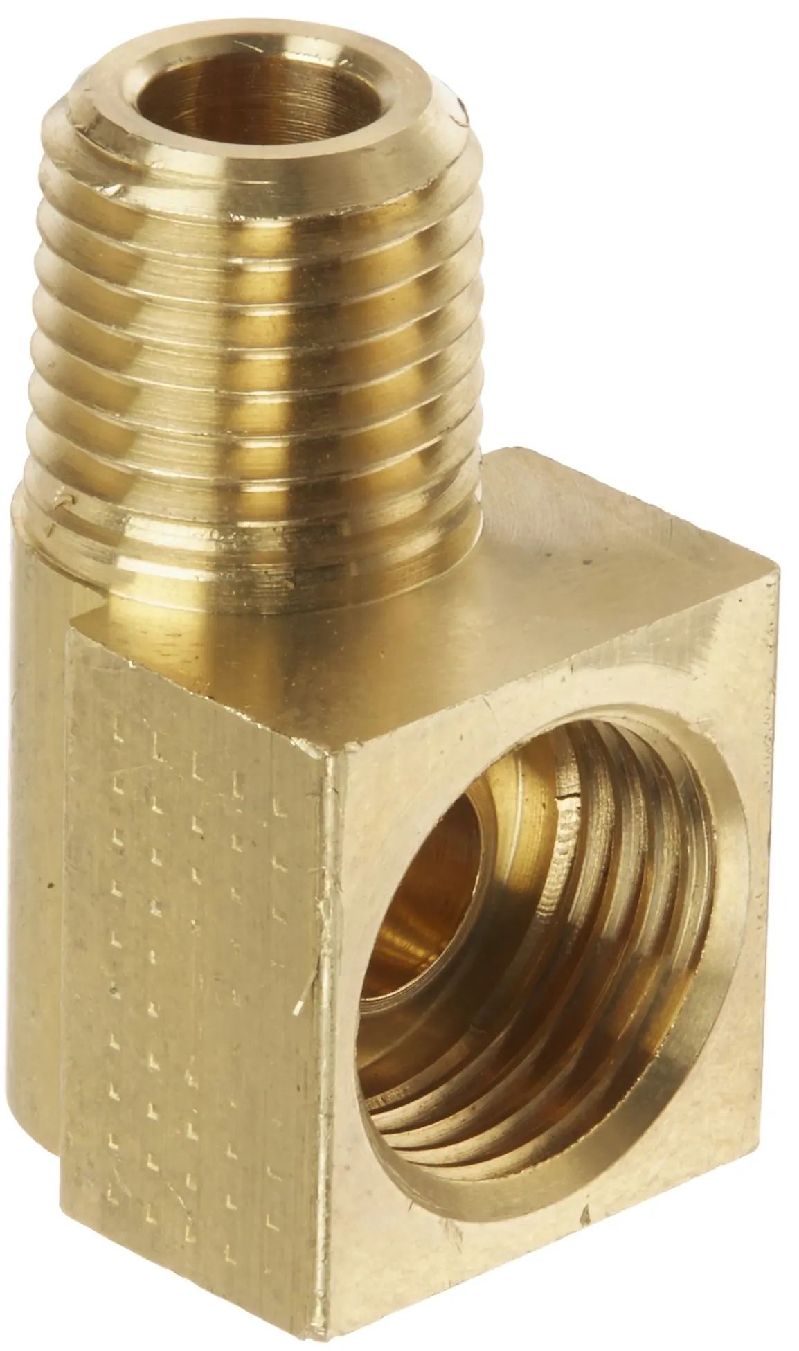Buy Eaton Weatherhead 402X6X6 Brass CA360 Inverted Flare Brass Fitting, 90 Degree Elbow, 3/8 3 8 Inverted Flare To 3 8 Npt