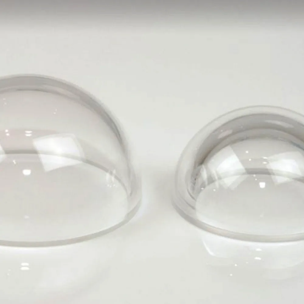 Optical lenses dome ball and half ball lenses glass cover used for underwater photography