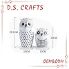 new style Polyresin owl statue decoration figure
