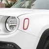 Hot Sale for 6 Colors ABS Car Fender Light Cover Ring for Jeep Renegade2015+