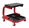 200 LB Capacity Workshop Car repair Bar Stool Pneumatic Rolling Mechanic Garage Stool