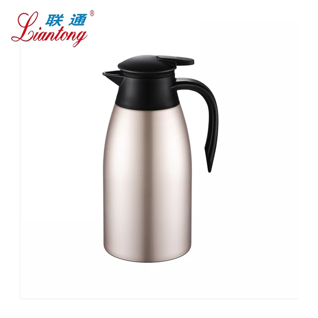Alpine Cuisine 1.5L Stainless Steel Thermos Flask Hand Pressed With