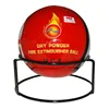 Dry powder fire extinguisher ball device for fire fighting cube extinguisher device