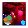 Outdoor party inflatable decoration LED Akku ball /Giant inflatable lighting balloon/inflatable ground globe