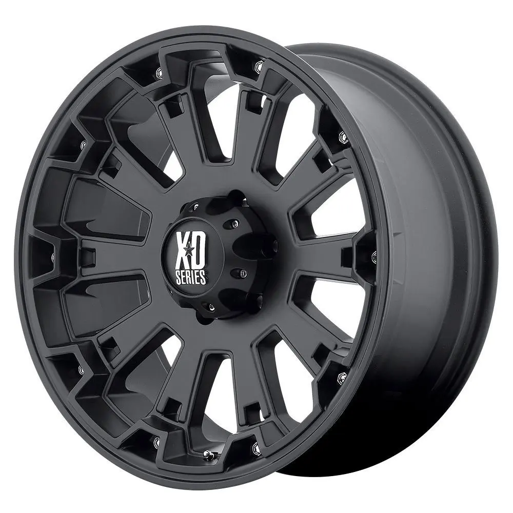 22 Inch 22x10 KMC XD SERIES wheels MISFIT Matte Black wheels rims